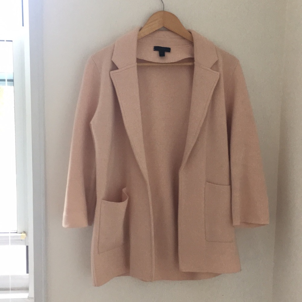 J crew sweater blazer